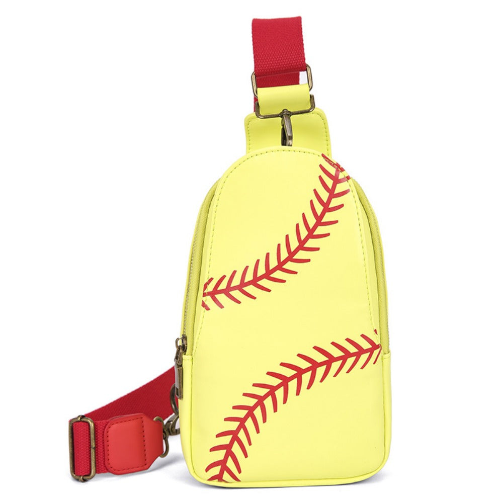 Wholesale Western Style Crossbody Olive Vintage Baseball Bag